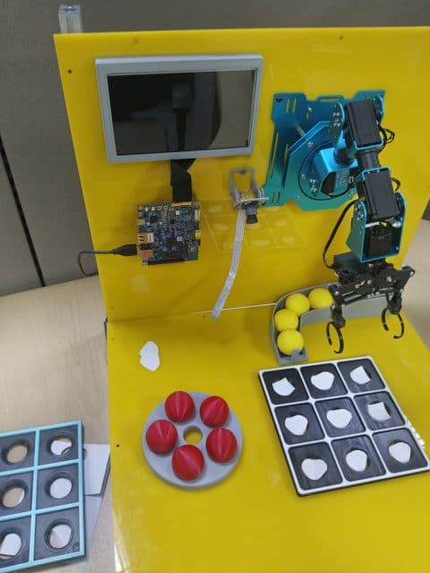 Running YOLOv8 on an STM32MP257 for Tic-Tac-Toe — image 1